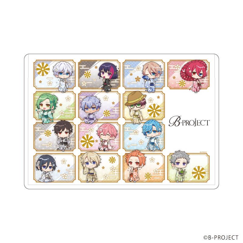 キャラクリアケース「B-PROJECT」05/集合デザイン(ミニキャライラスト)