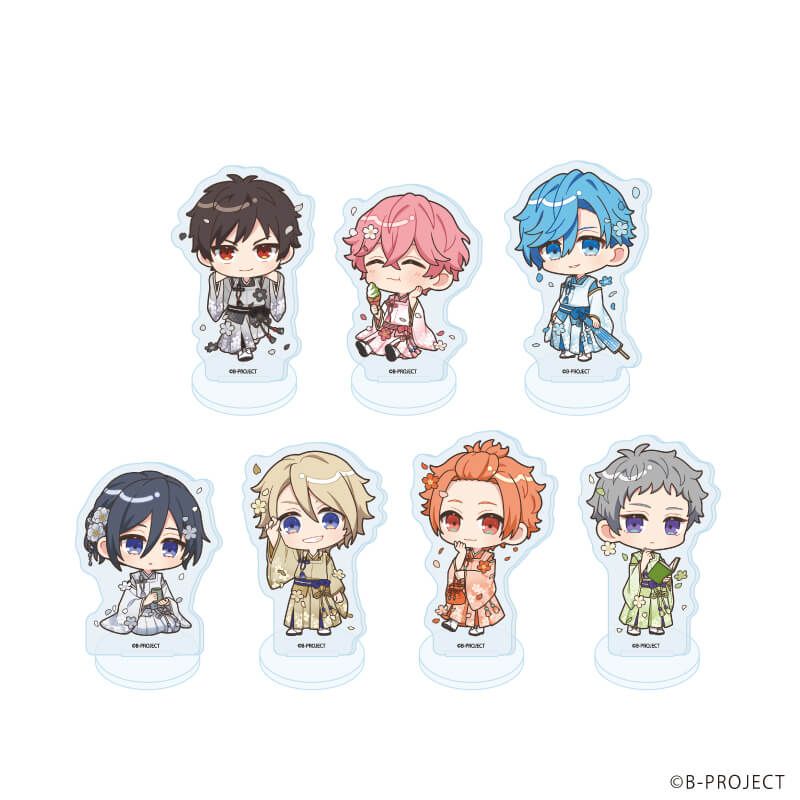 アクリルぷちスタンド「B-PROJECT」02/ブラインド(7種)(ミニキャライラスト)