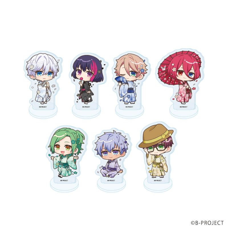 アクリルぷちスタンド「B-PROJECT」01/ブラインド(7種)(ミニキャライラスト)