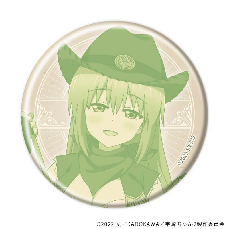 缶バッジ「宇崎ちゃんは遊びたい！ω」03/カウガールver. ブラインド(5種)(描き下ろしイラスト)