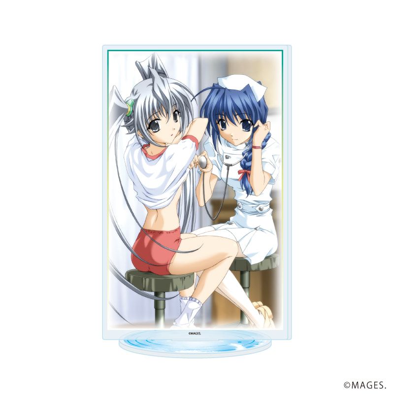 アクリルスタンド「My Merry May with be」10/レゥ&玉村穂乃香(公式イラスト)
