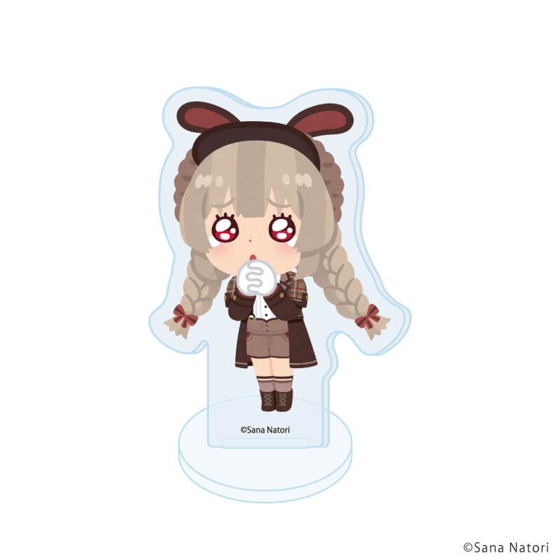 アクリルぷちスタンド「名取さな×いらすとや」01/コンプリートセット(全8種)(描き下ろしイラスト)