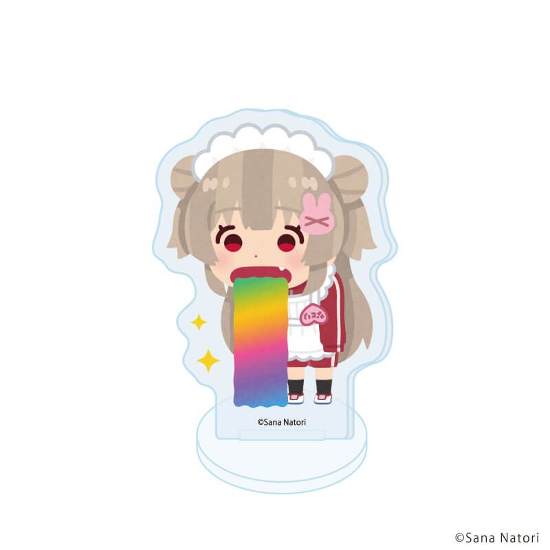 アクリルぷちスタンド「名取さな×いらすとや」01/ブラインド(8種)(描き下ろしイラスト)