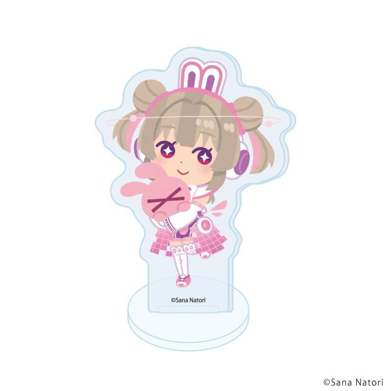 アクリルぷちスタンド「名取さな×いらすとや」01/ブラインド(8種)(描き下ろしイラスト)