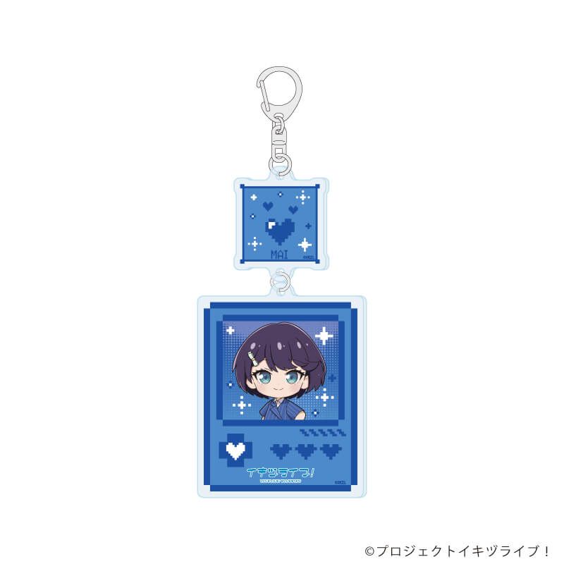 ハート型缶バッジ「イキヅライブ！ LOVELIVE! BLUEBIRD」03
