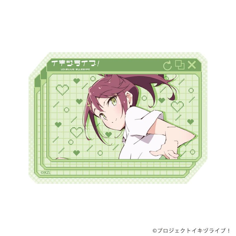 ダイカットステッカー「イキヅライブ！ LOVELIVE! BLUEBIRD」13/五桐