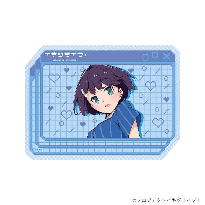 ダイカットステッカー「イキヅライブ！ LOVELIVE! BLUEBIRD」12/麻布麻衣(公式イラスト)