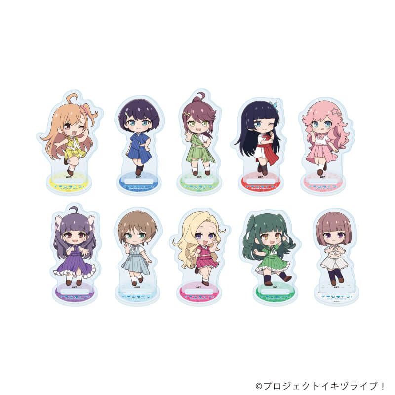アクリルぷちスタンド「イキヅライブ！ LOVELIVE! BLUEBIRD」01/トレーディング(10種)(ミニキャライラスト)