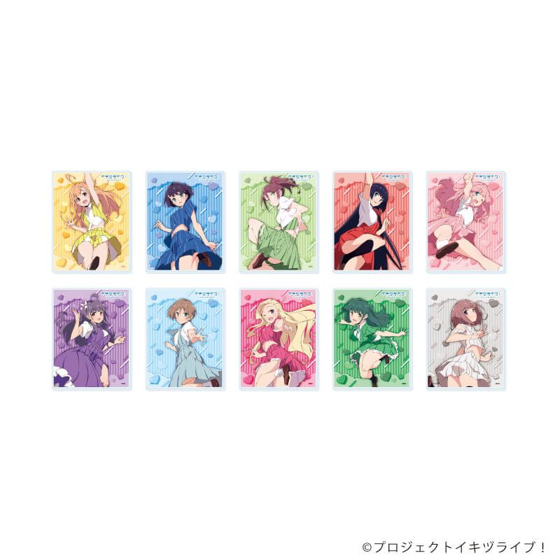 アクリルカード「イキヅライブ！ LOVELIVE! BLUEBIRD」02/トレーディング(10種)(公式イラスト)