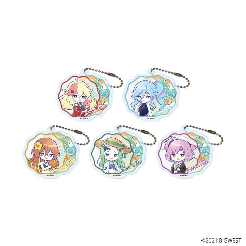 アクリルキーホルダー「劇場版マクロスΔ 絶対LIVE!!!!!!」10/バカンスver. コンプリートセット(全5種)(グラフアート)