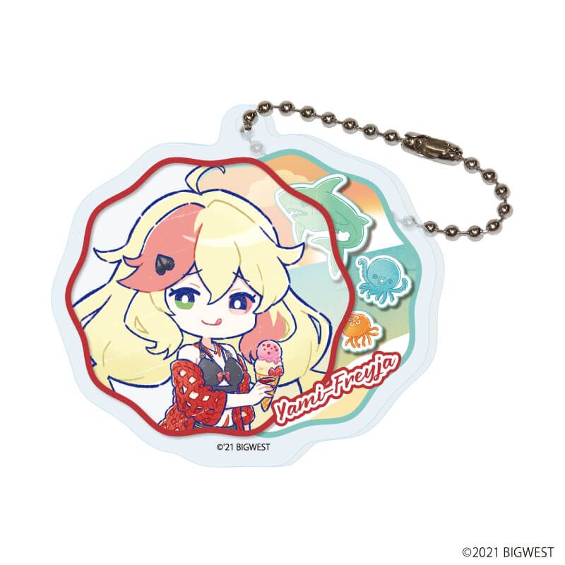 アクリルキーホルダー「劇場版マクロスΔ 絶対LIVE!!!!!!」10/バカンスver. コンプリートセット(全5種)(グラフアート)