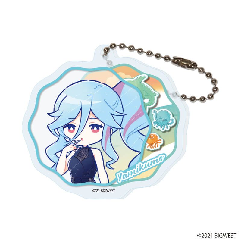 アクリルキーホルダー「劇場版マクロスΔ 絶対LIVE!!!!!!」10/バカンスver. コンプリートセット(全5種)(グラフアート)