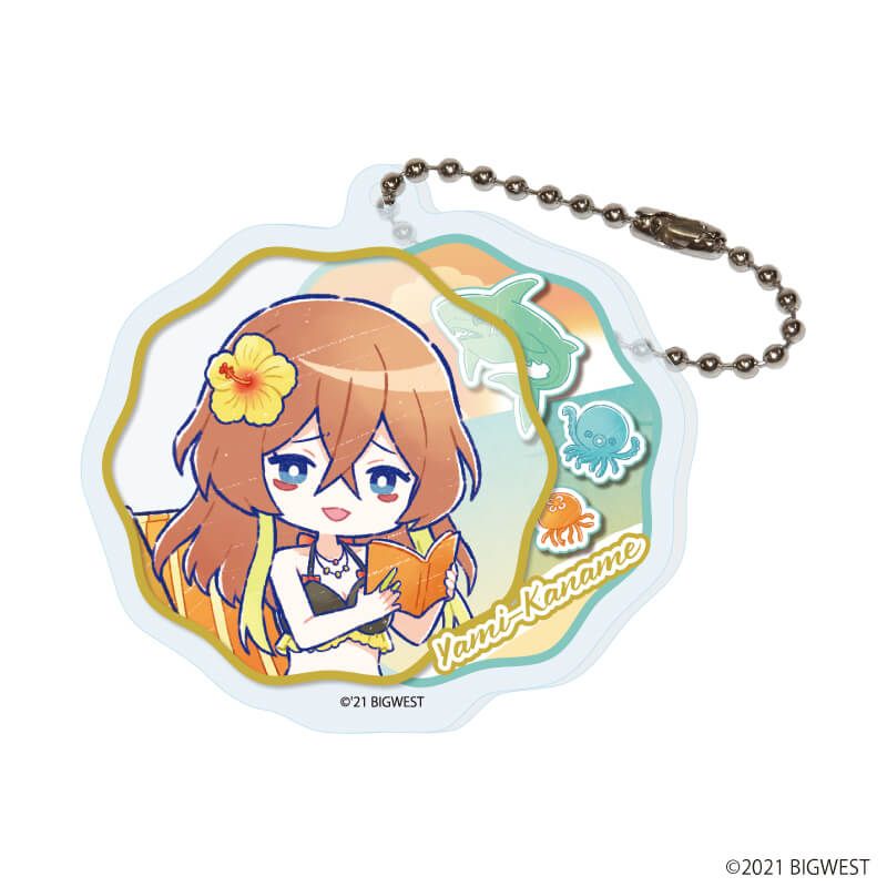 アクリルキーホルダー「劇場版マクロスΔ 絶対LIVE!!!!!!」10/バカンスver. コンプリートセット(全5種)(グラフアート)