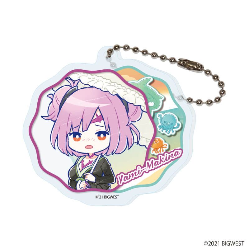 アクリルキーホルダー「劇場版マクロスΔ 絶対LIVE!!!!!!」10/バカンスver. コンプリートセット(全5種)(グラフアート)