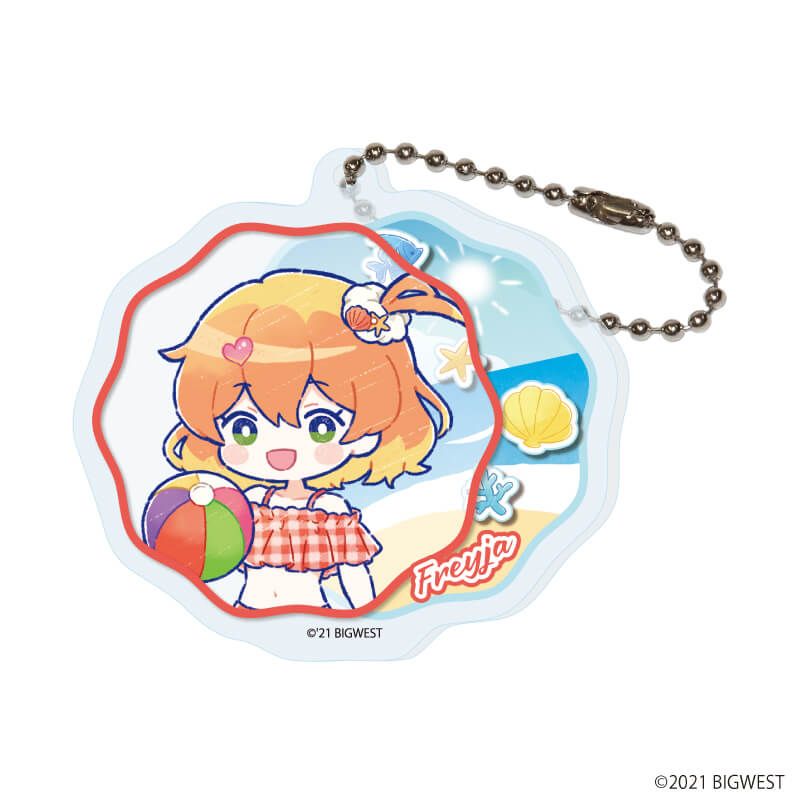 アクリルキーホルダー「劇場版マクロスΔ 絶対LIVE!!!!!!」09/バカンスver. コンプリートセット(全5種)(グラフアート)