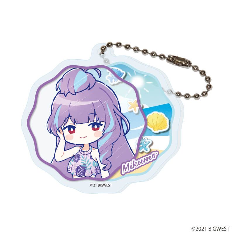 アクリルキーホルダー「劇場版マクロスΔ 絶対LIVE!!!!!!」09/バカンスver. コンプリートセット(全5種)(グラフアート)