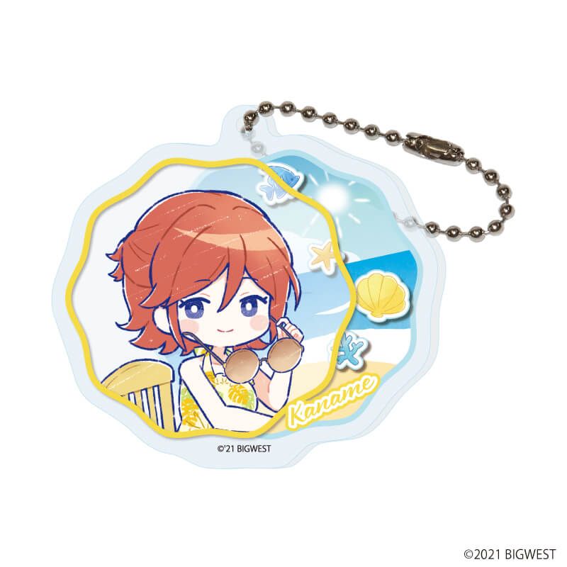 アクリルキーホルダー「劇場版マクロスΔ 絶対LIVE!!!!!!」09/バカンスver. コンプリートセット(全5種)(グラフアート)