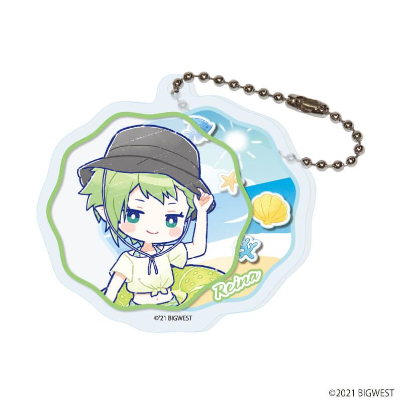 アクリルキーホルダー「劇場版マクロスΔ 絶対LIVE!!!!!!」09/バカンスver. コンプリートセット(全5種)(グラフアート)