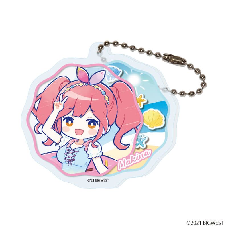 アクリルキーホルダー「劇場版マクロスΔ 絶対LIVE!!!!!!」09/バカンスver. コンプリートセット(全5種)(グラフアート)