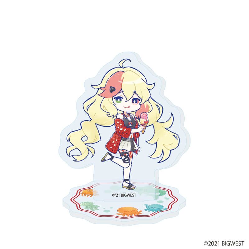アクリルぷちスタンド「劇場版マクロスΔ 絶対LIVE!!!!!!」10/バカンスver. コンプリートセット(全5種)(グラフアート)
