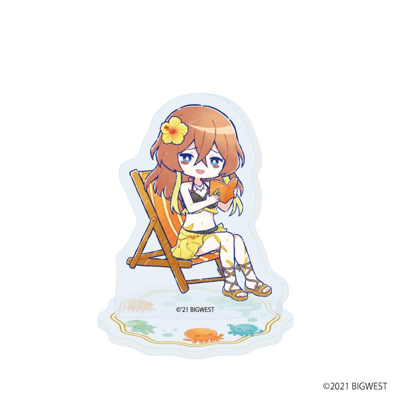 アクリルぷちスタンド「劇場版マクロスΔ 絶対LIVE!!!!!!」10/バカンスver. コンプリートセット(全5種)(グラフアート)