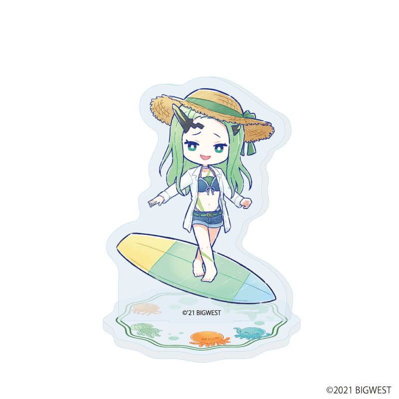 アクリルぷちスタンド「劇場版マクロスΔ 絶対LIVE!!!!!!」10/バカンスver. コンプリートセット(全5種)(グラフアート)
