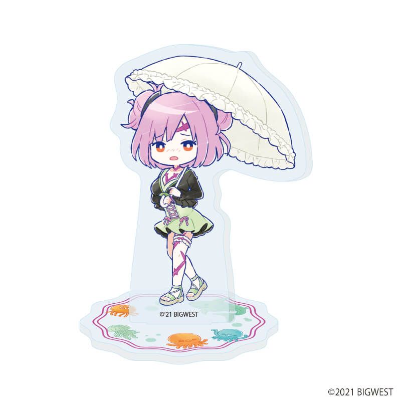 アクリルぷちスタンド「劇場版マクロスΔ 絶対LIVE!!!!!!」10/バカンスver. コンプリートセット(全5種)(グラフアート)