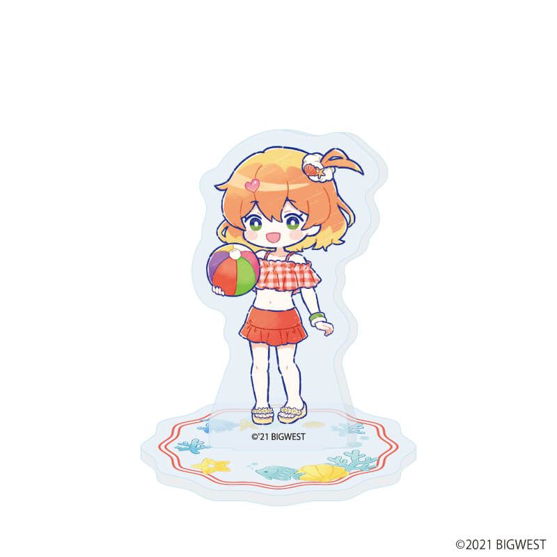 アクリルぷちスタンド「劇場版マクロスΔ 絶対LIVE!!!!!!」09/バカンスver. コンプリートセット(全5種)(グラフアート)