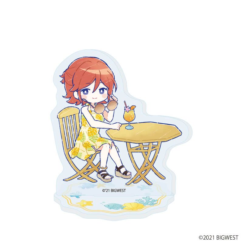アクリルぷちスタンド「劇場版マクロスΔ 絶対LIVE!!!!!!」09/バカンスver. コンプリートセット(全5種)(グラフアート)