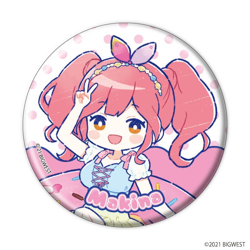 缶バッジ「劇場版マクロスΔ 絶対LIVE!!!!!!」11/バカンスver. コンプリートセット(全5種)(グラフアート)