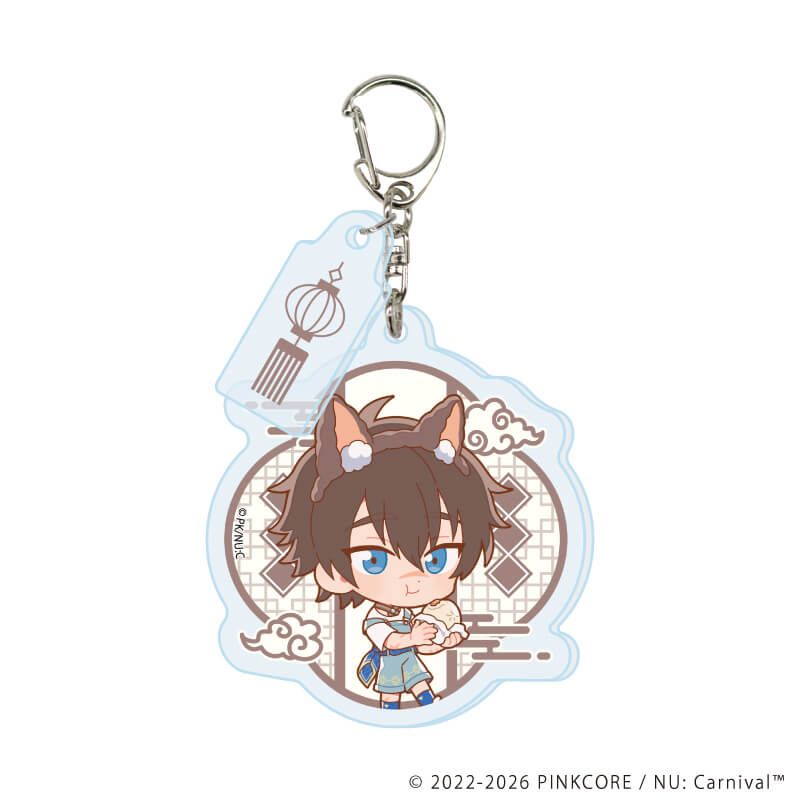 パーツ付きアクリルキーホルダー「NU: カーニバル」02/コンプリートセット(全13種)(ミニキャライラスト)