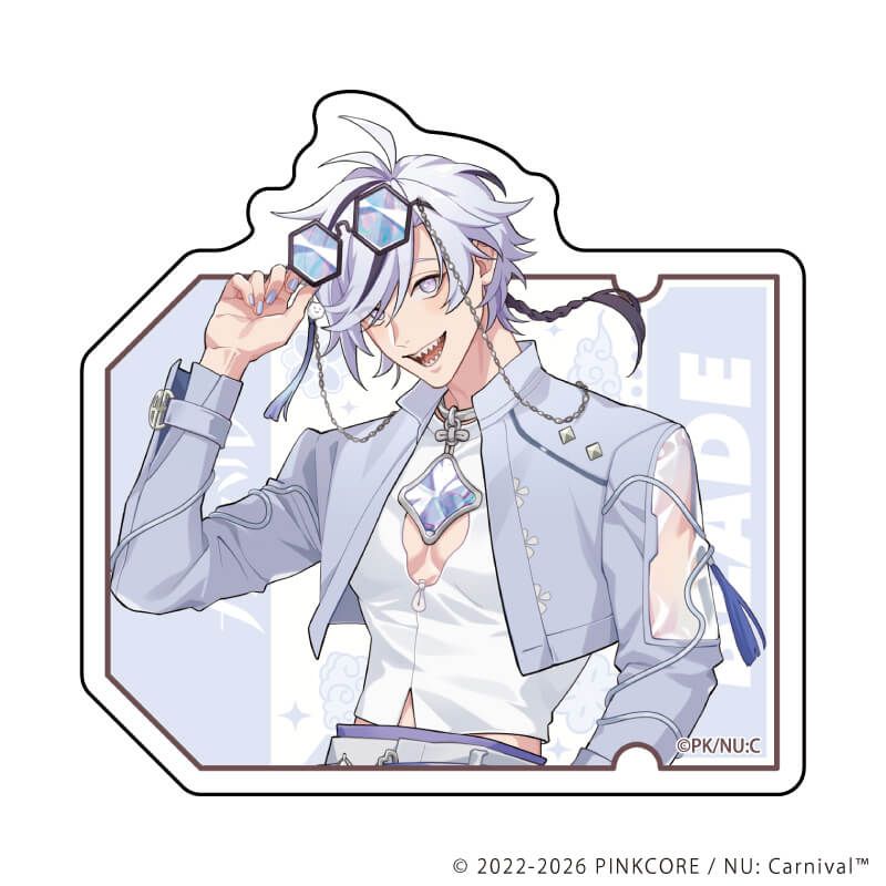 ダイカットステッカー「NU: カーニバル」10/ブレイド(描き下ろしイラスト)
