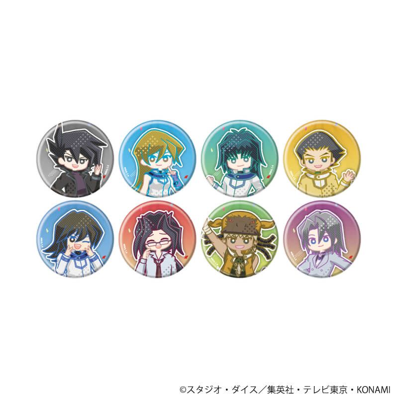 缶バッジ「遊☆戯☆王デュエルモンスターズGX」15/コンプリートセット(全8種)(POP Artイラスト)