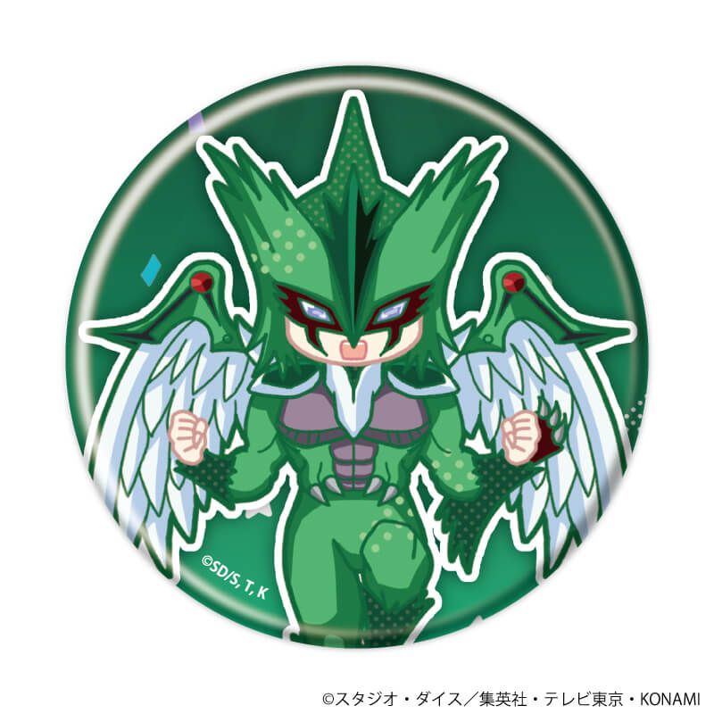 缶バッジ「遊☆戯☆王デュエルモンスターズGX」14/コンプリートセット(全8種)(POP Artイラスト)