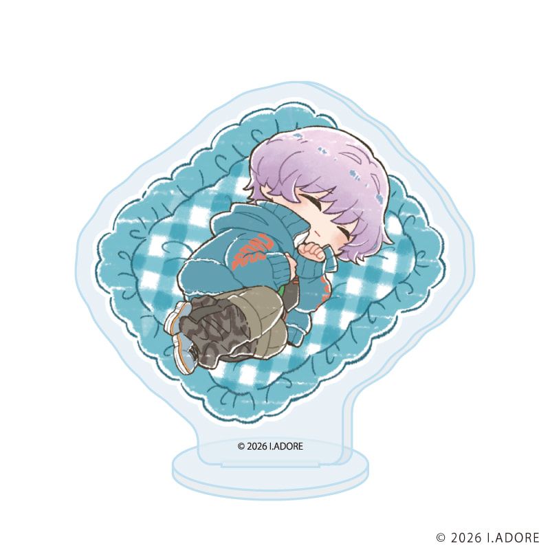アクリルぷちスタンド「I.ADORE」01/おやすみver. コンプリートセット(全9種)(グラフアートイラスト)