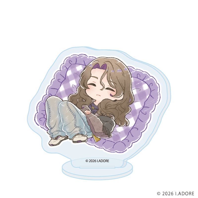 アクリルぷちスタンド「I.ADORE」01/おやすみver. コンプリートセット(全9種)(グラフアートイラスト)