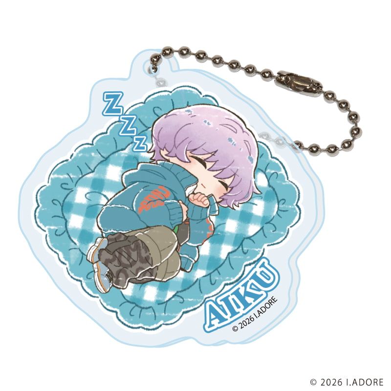 アクリルキーホルダー「I.ADORE」01/おやすみver. コンプリートセット(全9種)(グラフアートイラスト)
