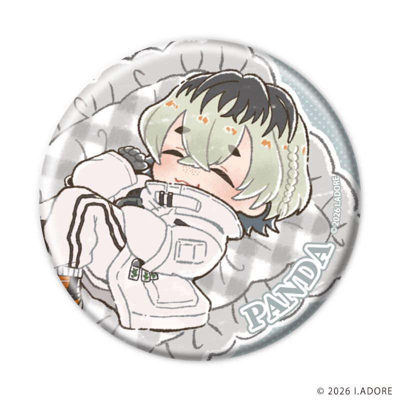 缶バッジ「I.ADORE」01/おやすみver. コンプリートセット(全9種)(グラフアートイラスト)