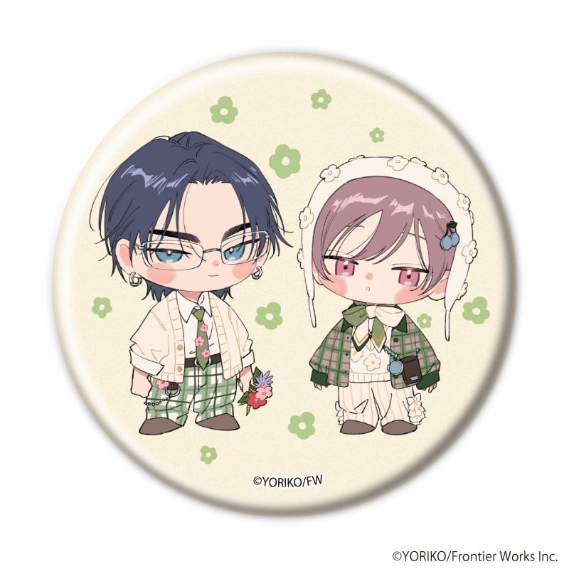 缶バッジ「まるごとぜんぶに恋してよ」01/コンプリートセット(全6種)(既存&描き下ろしイラスト)