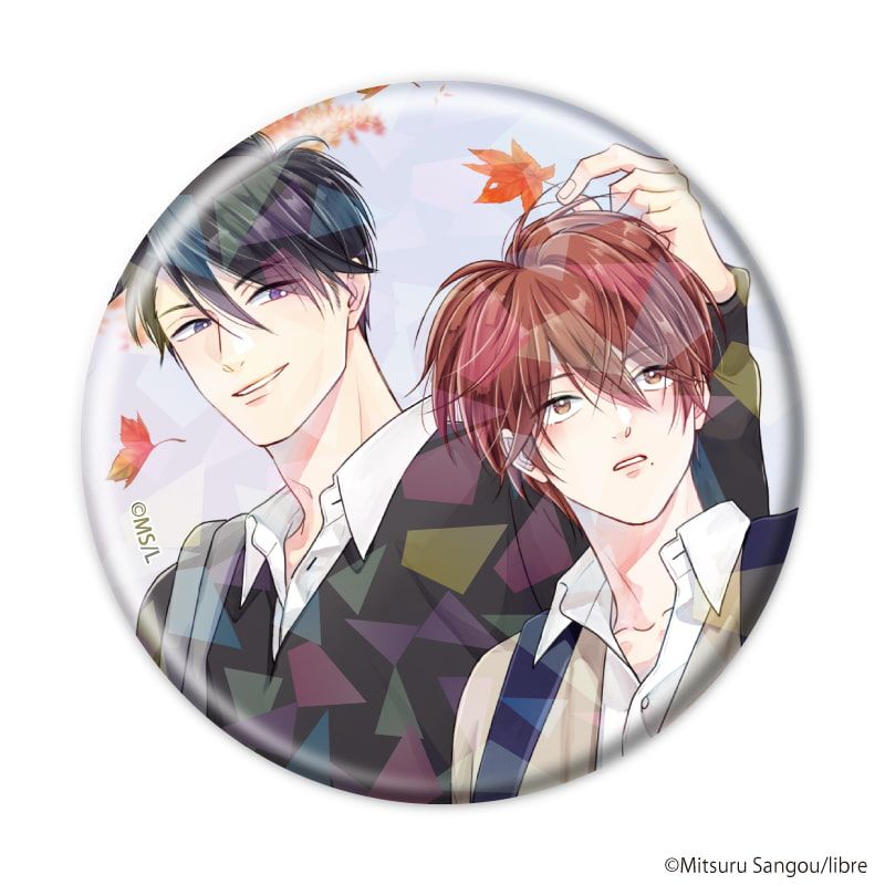 ホログラム缶バッジ「マスク男子は恋したくないのに」01/コンプリートセット(全6種)(公式&描き下ろしイラスト)