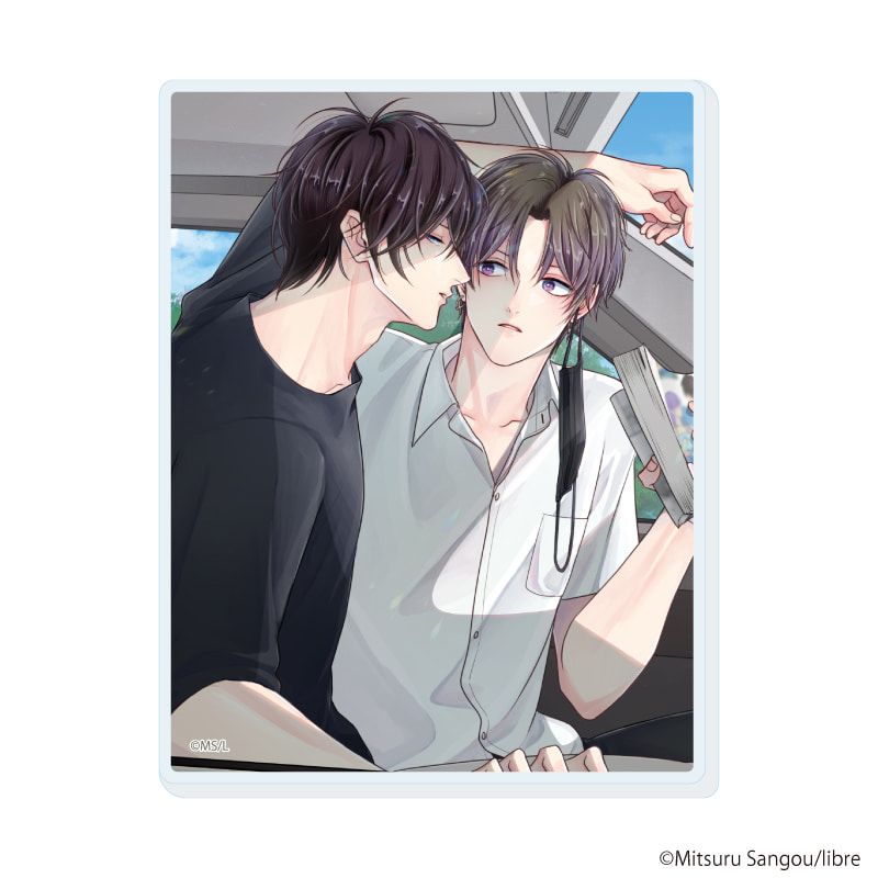 アクリルカード「マスク男子は恋したくないのに」01/ブラインド(6種)(公式&描き下ろしイラスト)