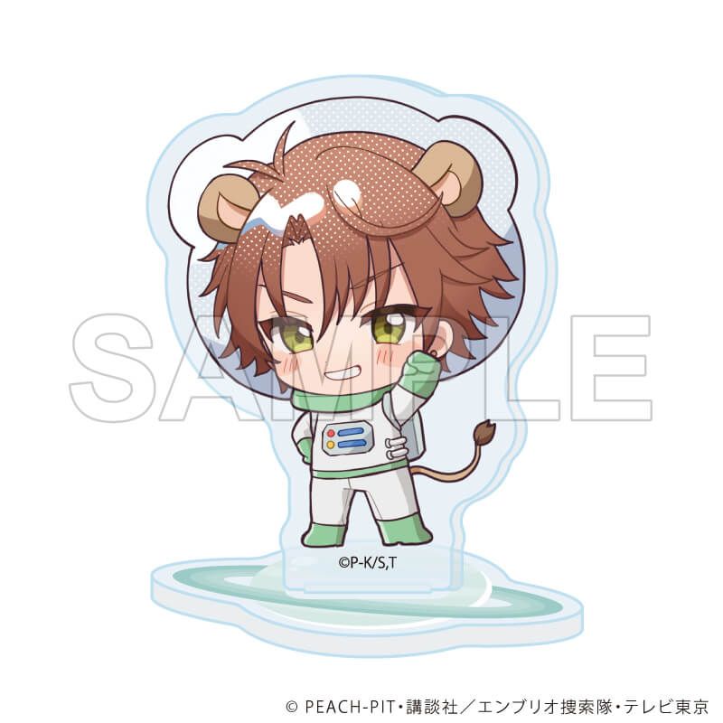 アクリルぷちスタンド「TVアニメ『しゅごキャラ！』」05/アニマル宇宙服ver. コンプリートセット(全9種)(ミニキャライラスト)