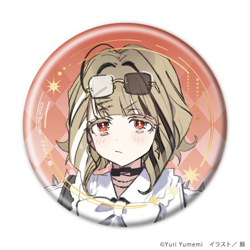 缶バッジ「魔女に首輪は付けられない」01/ブラインド(5種)(公式イラスト)