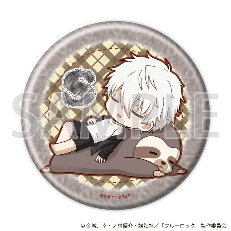 缶バッジ「TVアニメ『ブルーロック』」12/アニマルクッションver. コンプリートセット(全9種)(ミニキャライラスト)