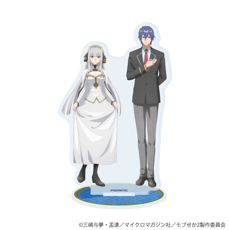 アクリルスタンド「TVアニメ『乙女ゲー世界はモブに厳しい世界です2』」03/ユリウス&ミレーヌ(公式イラスト)