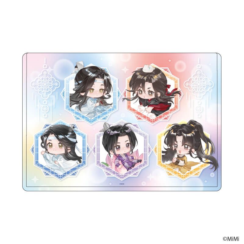 キャラクリアケース「大河幻想ラジオドラマ「魔道祖師」」03/集合デザイン シャボン玉ver.(描き下ろしイラスト)