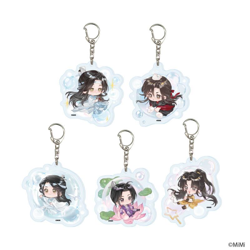 アクリルキーホルダー「大河幻想ラジオドラマ「魔道祖師」」03/シャボン玉ver. コンプリートセット(全5種)(描き下ろしイラスト)