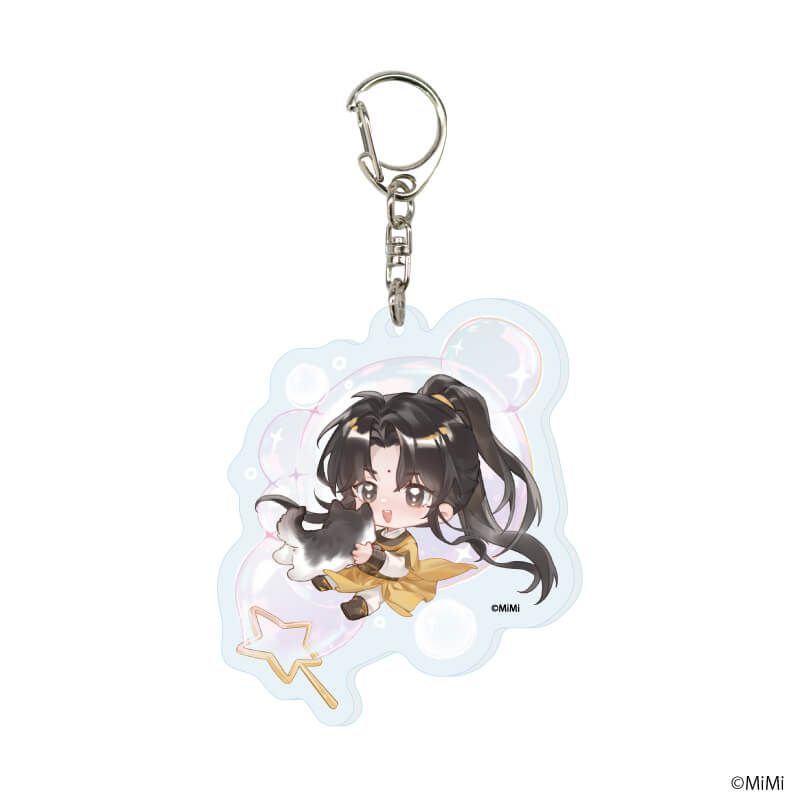 アクリルキーホルダー「大河幻想ラジオドラマ「魔道祖師」」03/シャボン玉ver. コンプリートセット(全5種)(描き下ろしイラスト)