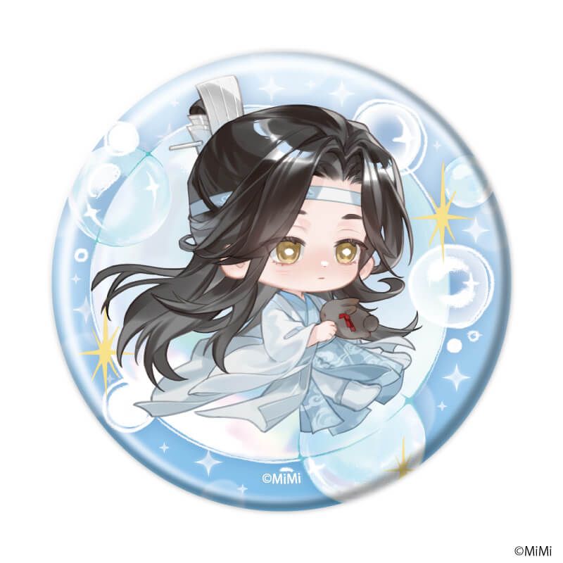 缶バッジ「大河幻想ラジオドラマ「魔道祖師」」07/シャボン玉ver. コンプリートセット(全5種)(描き下ろしイラスト)