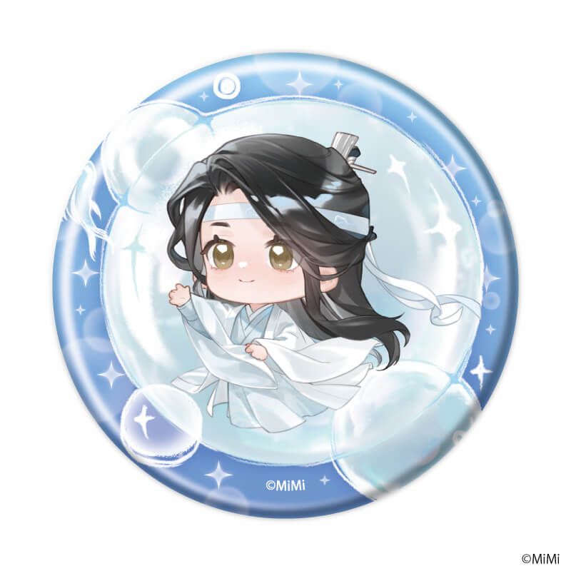 缶バッジ「大河幻想ラジオドラマ「魔道祖師」」07/シャボン玉ver. コンプリートセット(全5種)(描き下ろしイラスト)